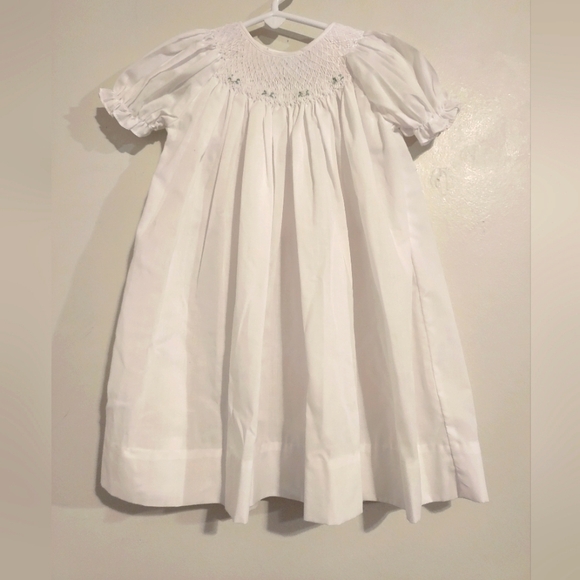 Petit Ami white baby girl dress - Picture 1 of 5